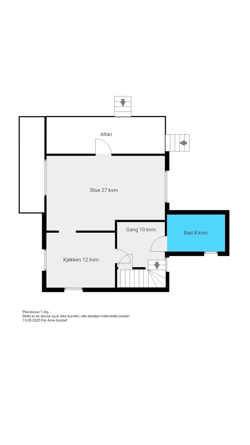 Hovedetasje. Galleribilde