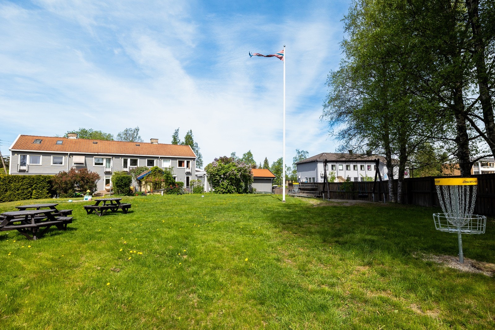 Sameiet har grønne, flotte fellesarealer Galleribilde