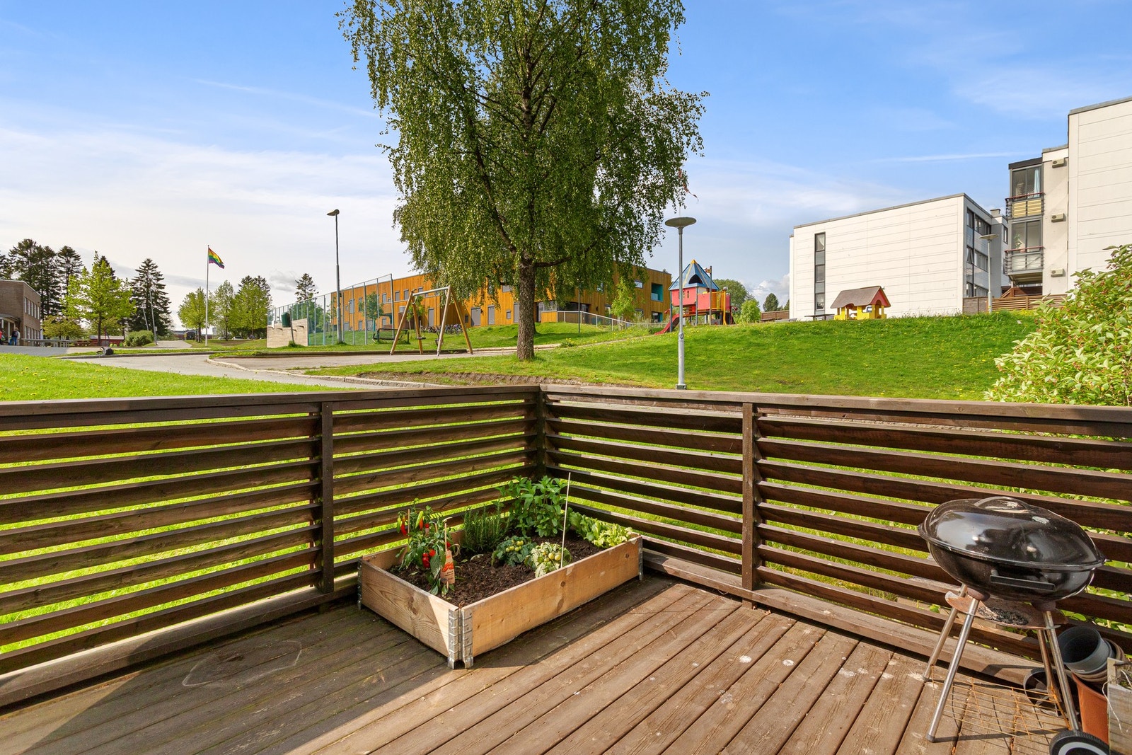 Fri utstikt, uten sjenerende bygninger i front. Galleribilde