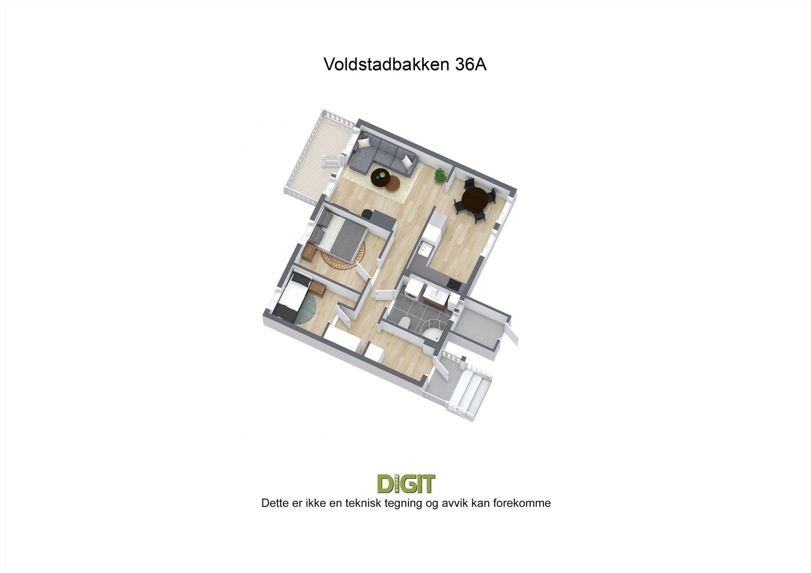 Voldstadbakken 36A - 1 Galleribilde