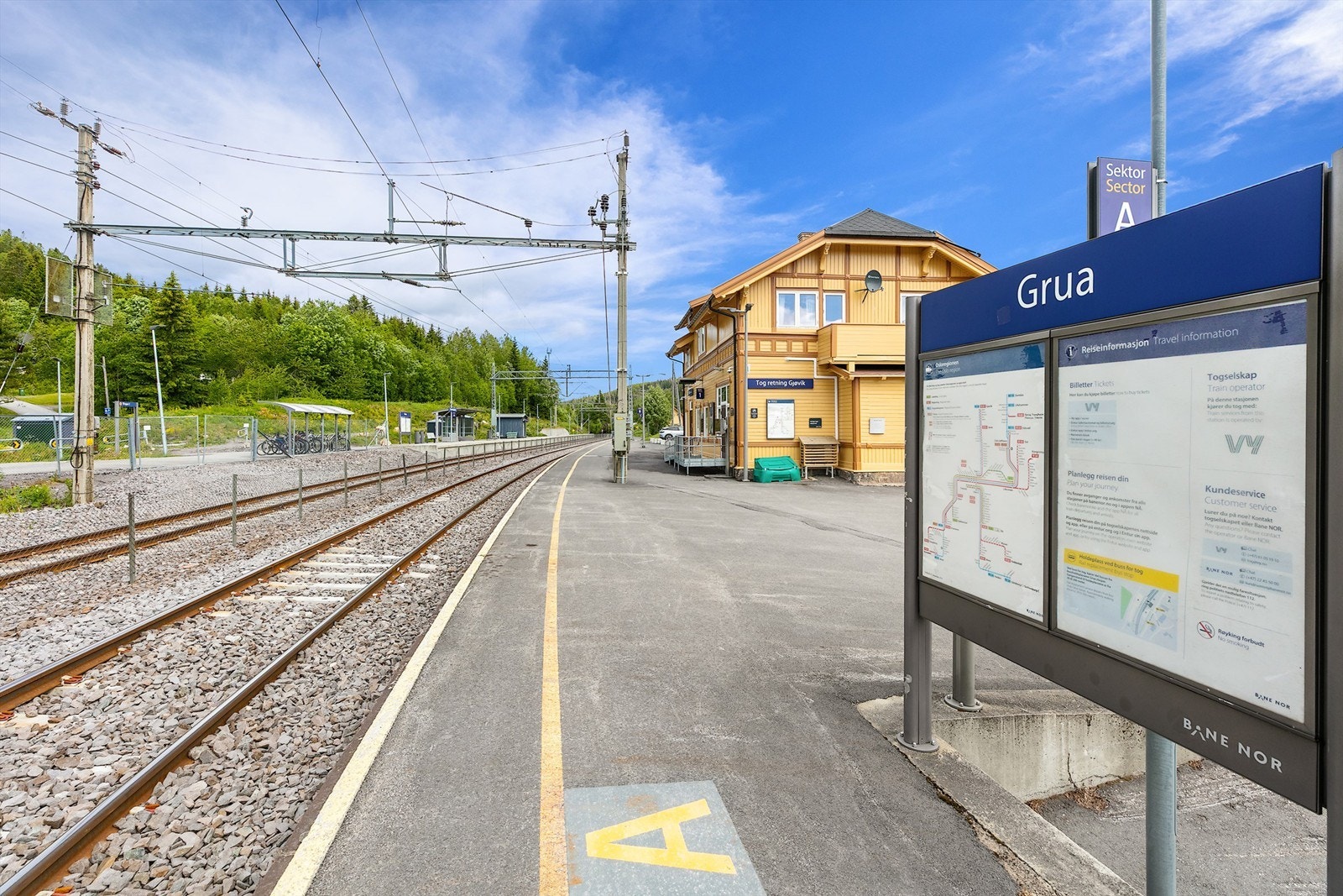 Grua Stasjon Galleribilde