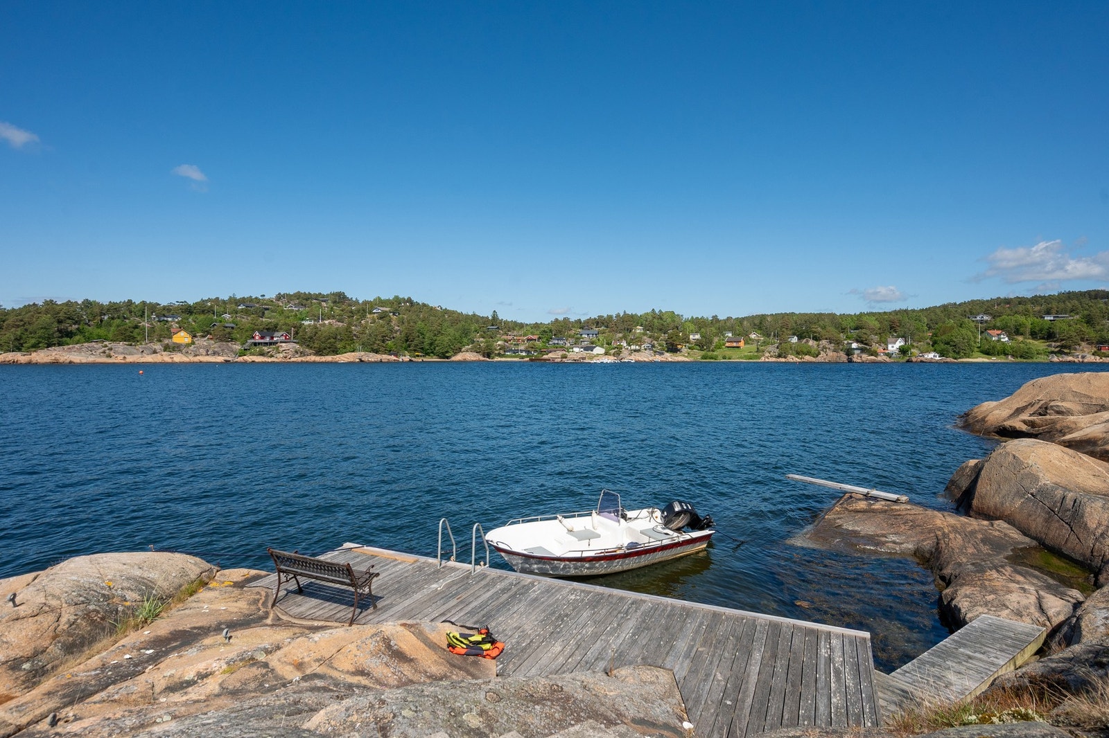 Skjermet båtplass/brygge Galleribilde