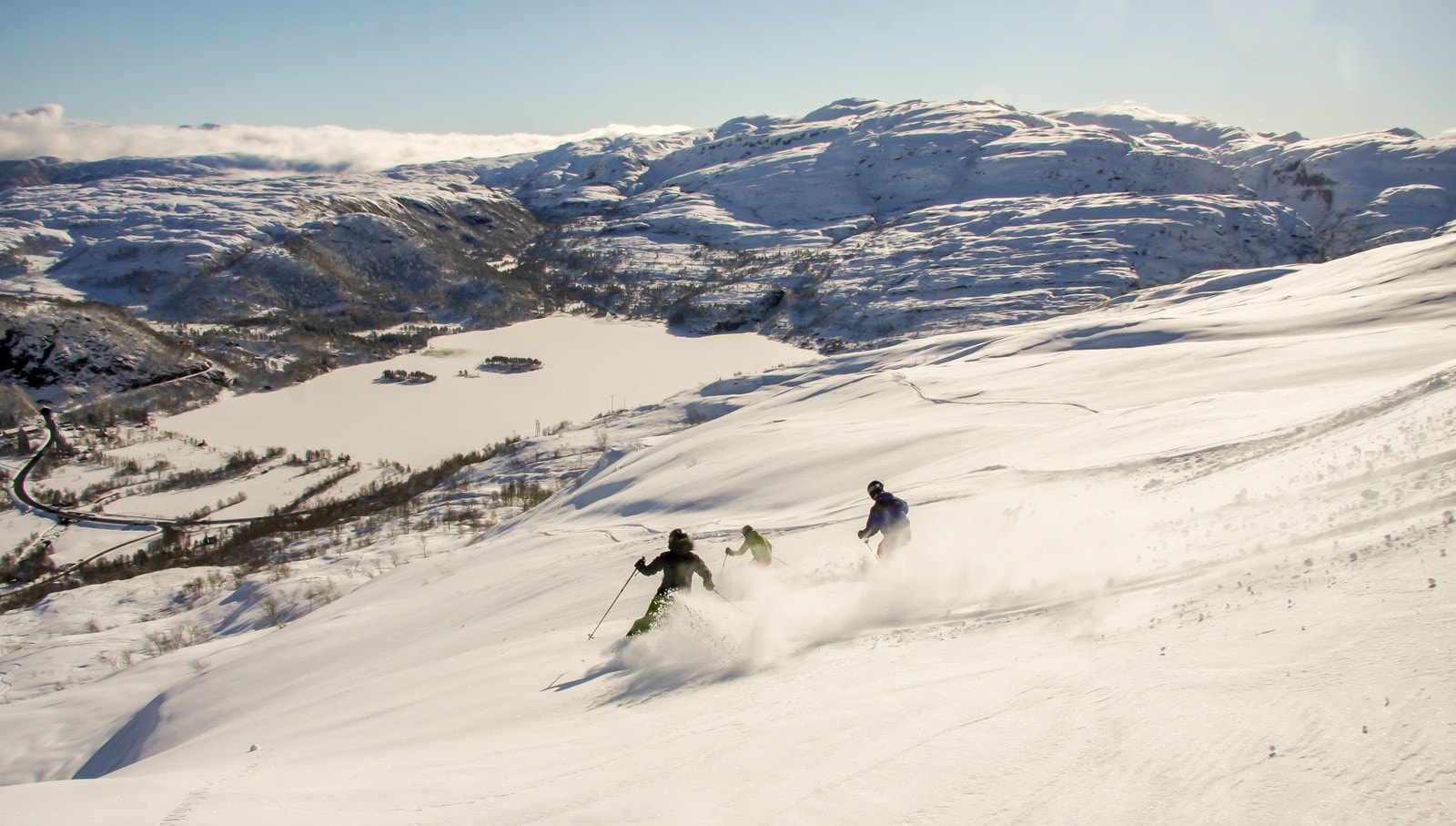 Løyper for den avanserte samt for nybegynnere Galleribilde
