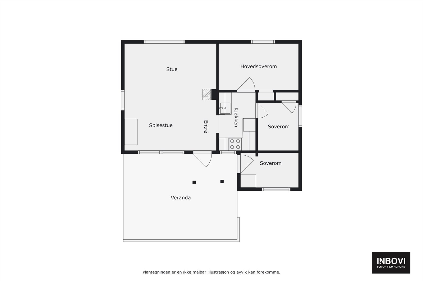 Planskisse Galleribilde