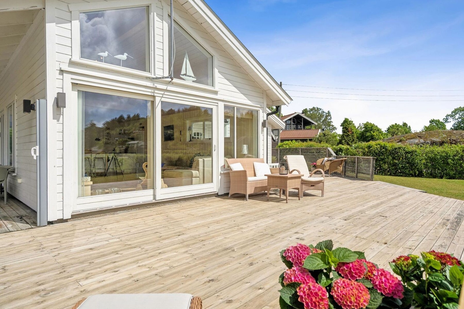 Her kan man virkelig slappe av og nyte solfylte dager. Galleribilde