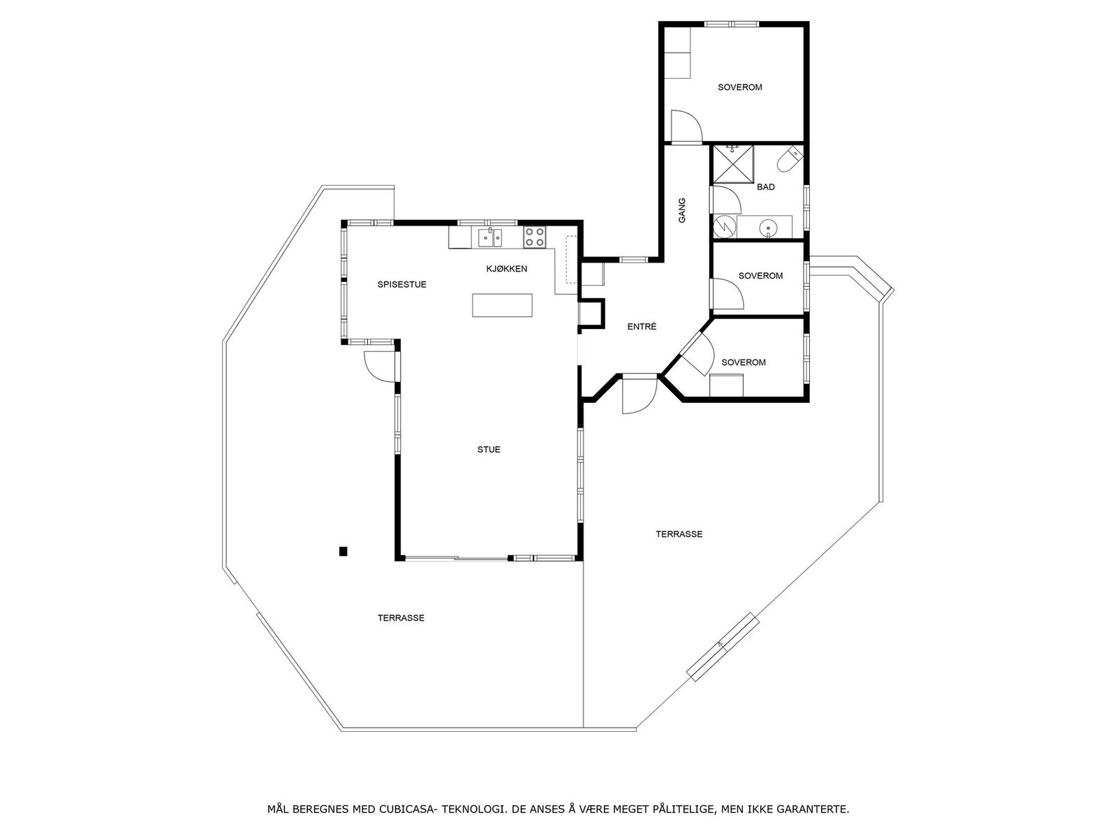 Veiledende planskisse. Galleribilde