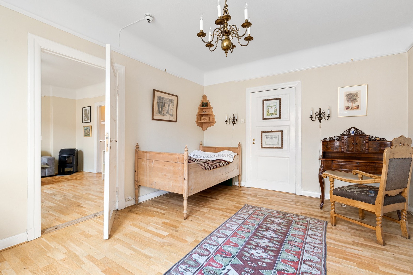 Leilighetens andre soverom er av god størrelse. Galleribilde