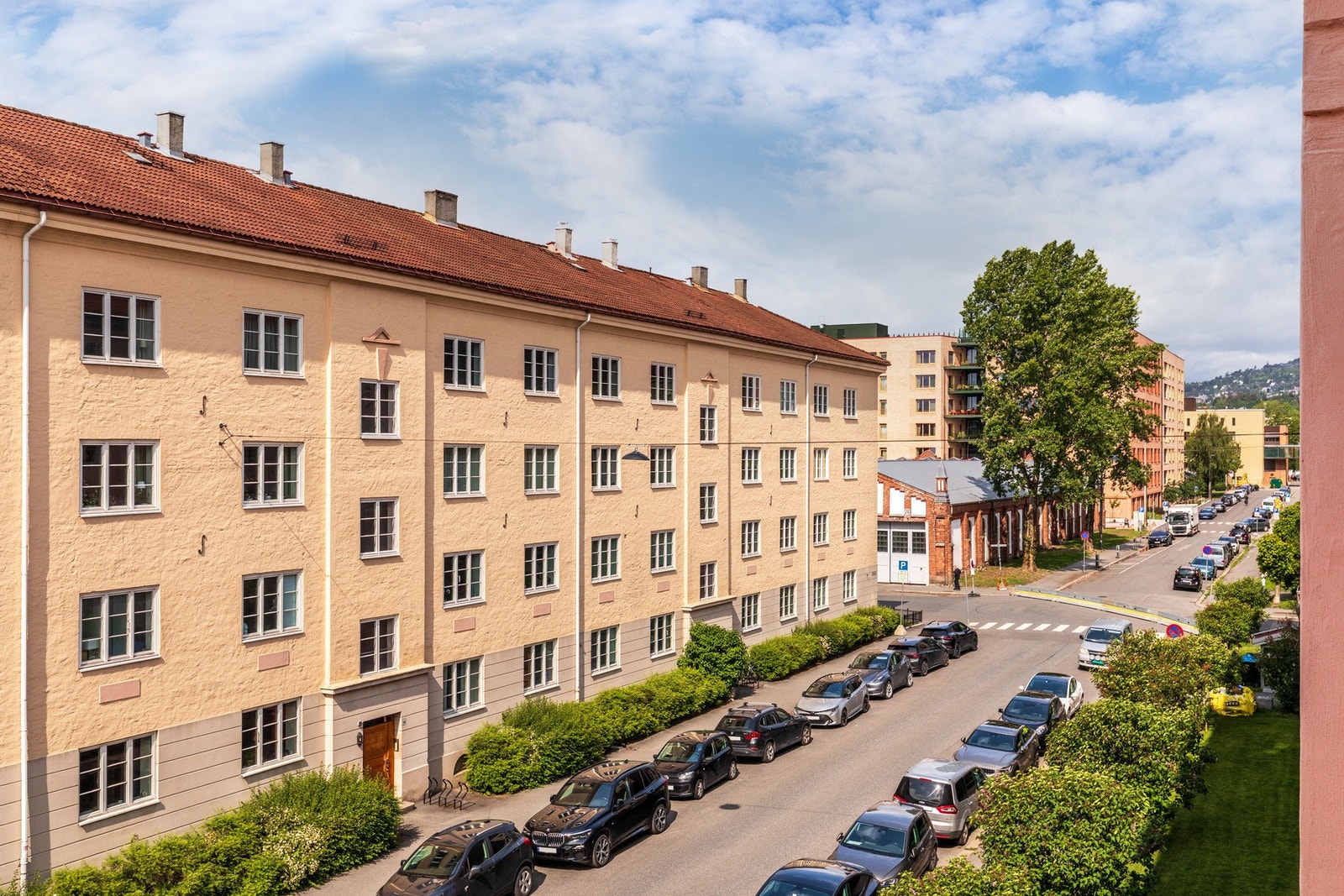 Utsyn fra leiligheten. Galleribilde