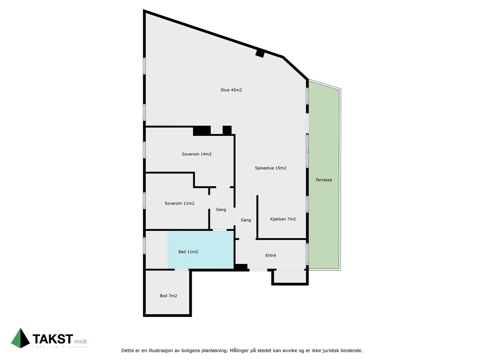 Planskisse Galleribilde