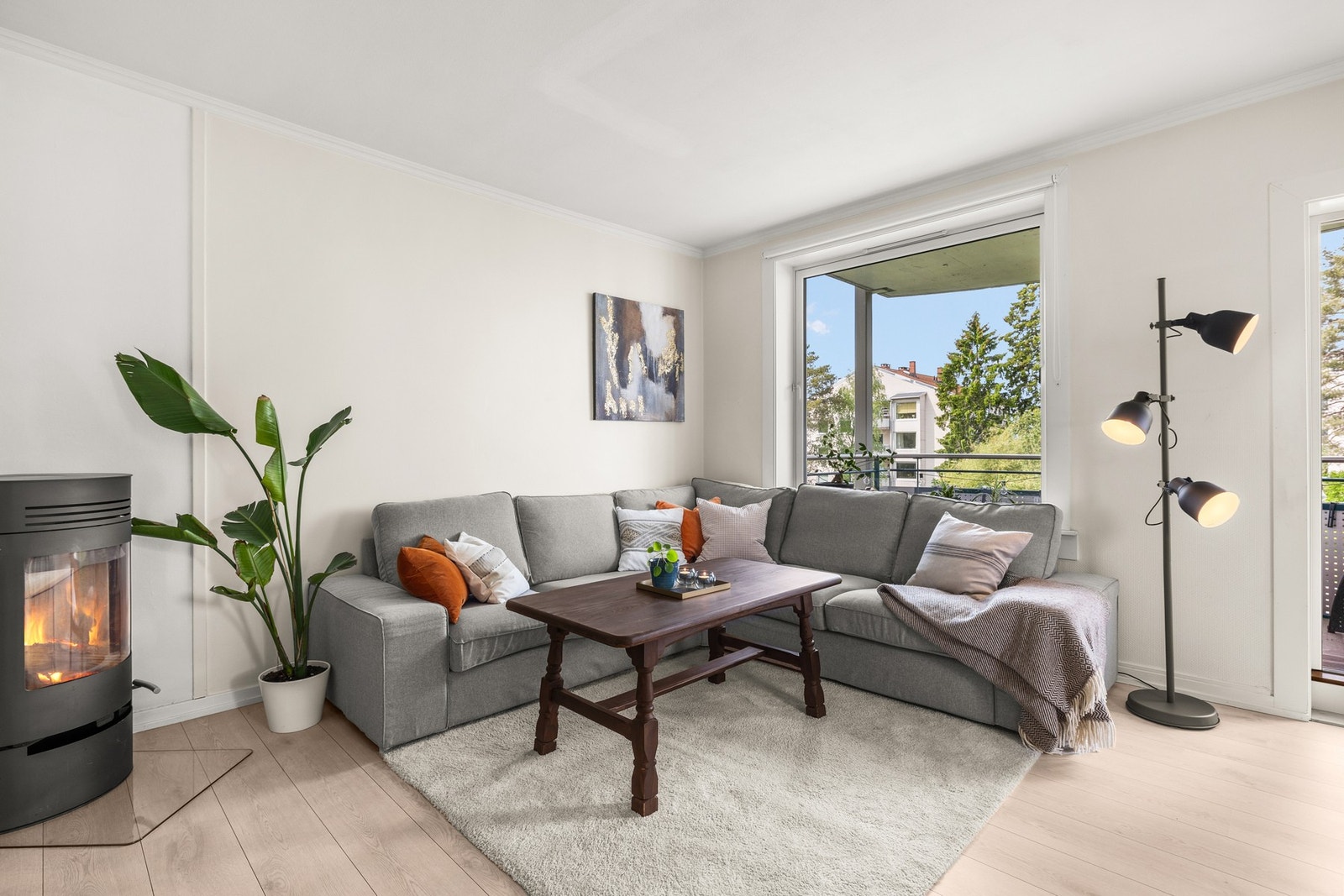 Meget innbydende og tiltalende 2-roms hjørneleilighet. Galleribilde