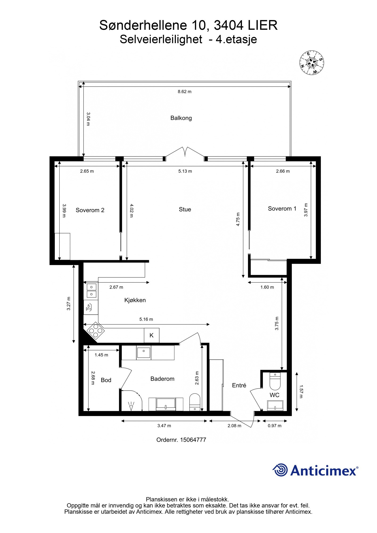 Plantegning. Galleribilde