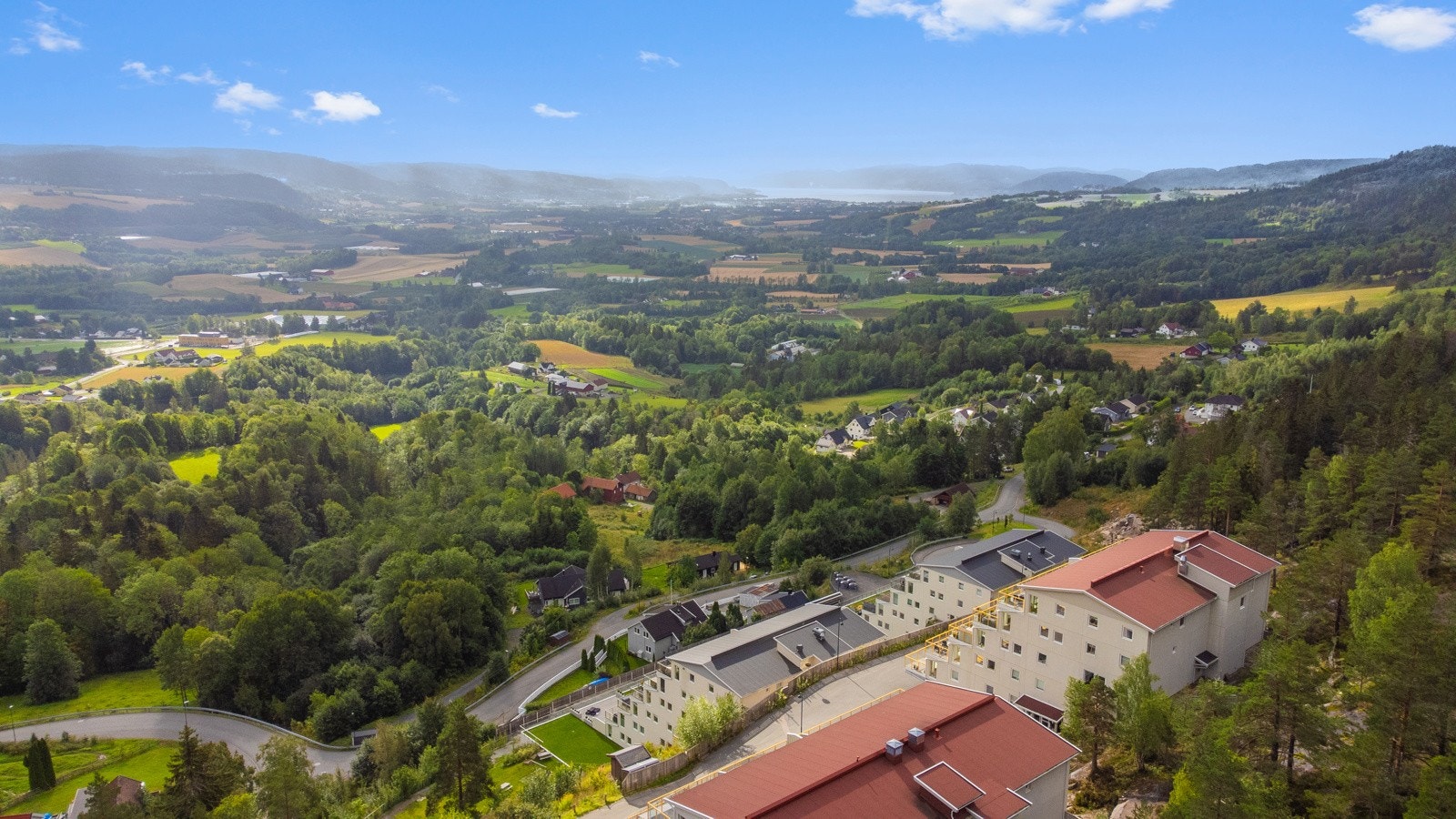 Dronebilde. Galleribilde