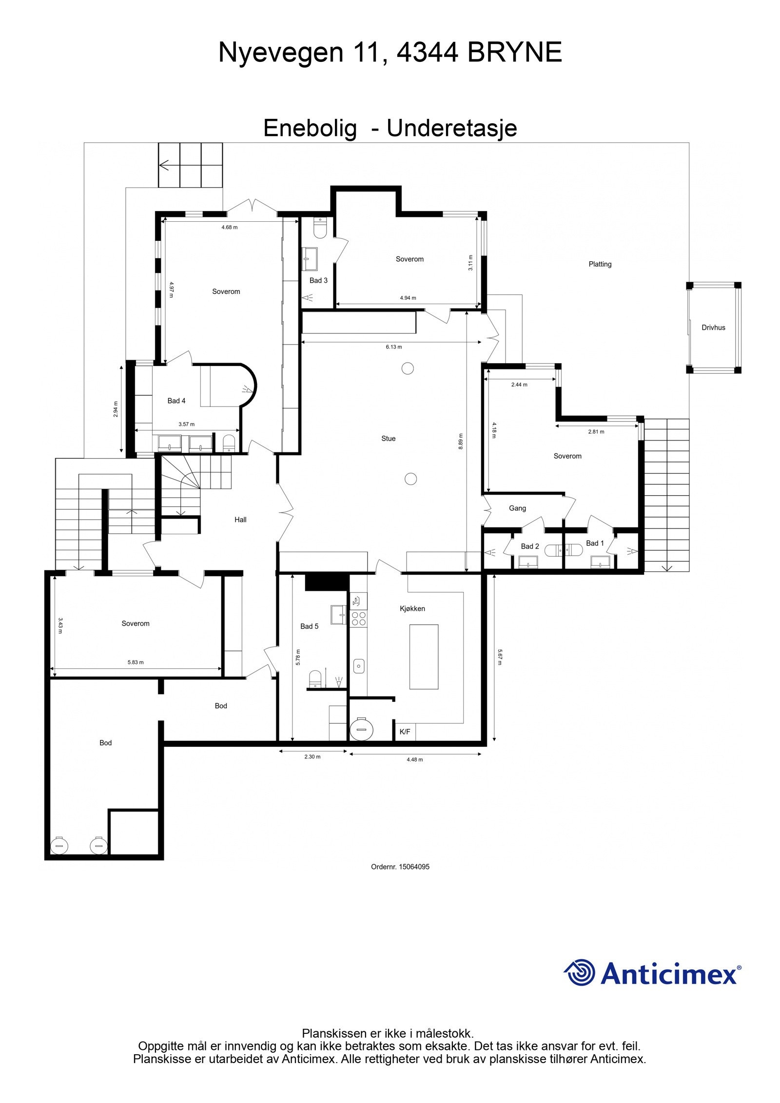 Plantegning-19755883-Enebolig - Underetasje Galleribilde