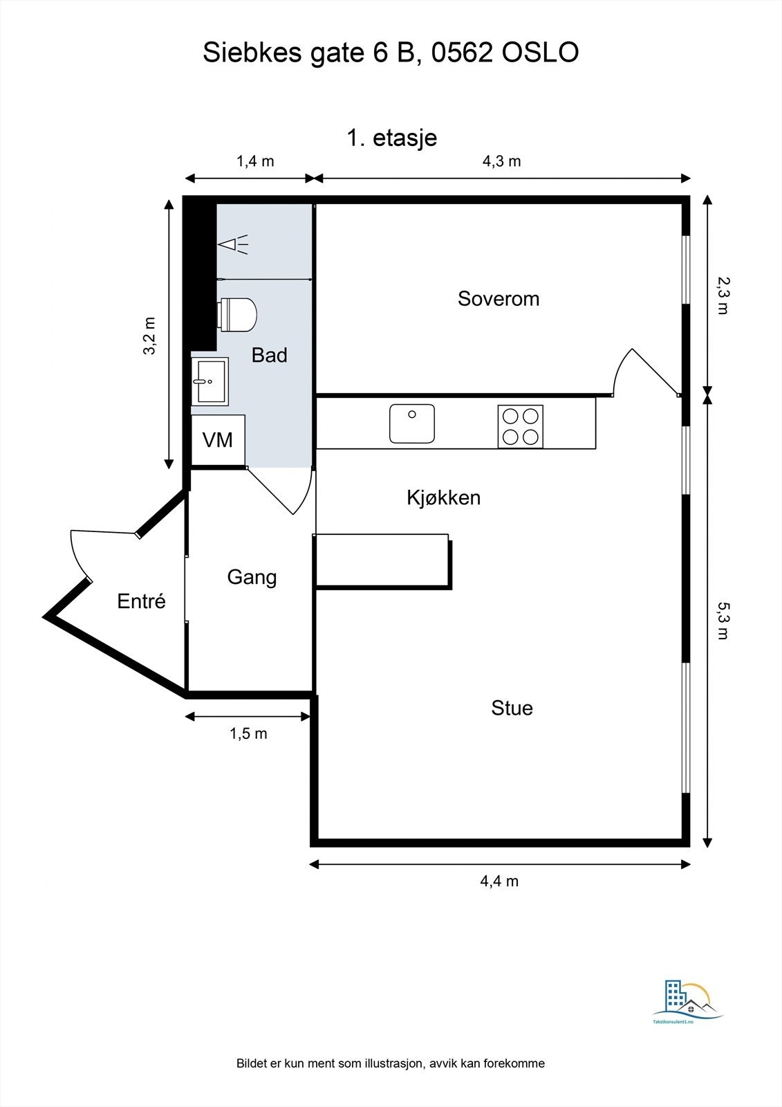 Plantegning. Galleribilde