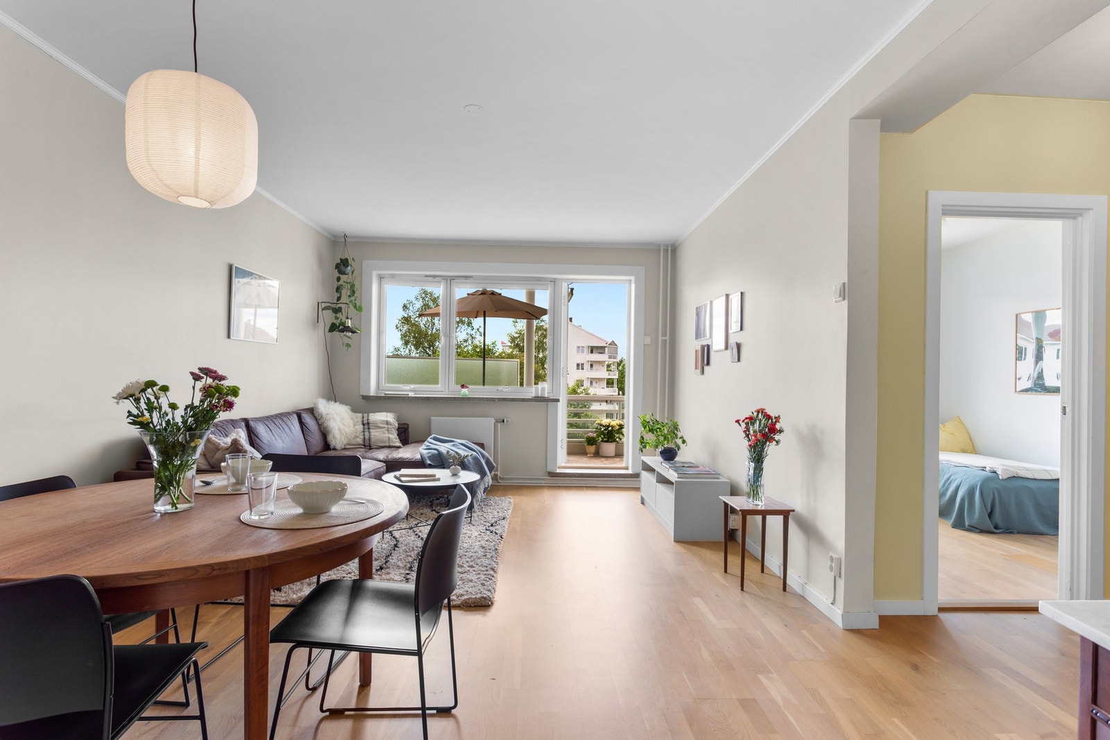 Leilighetens planløsning oppleves funksjonell og er godt utnyttet. Galleribilde