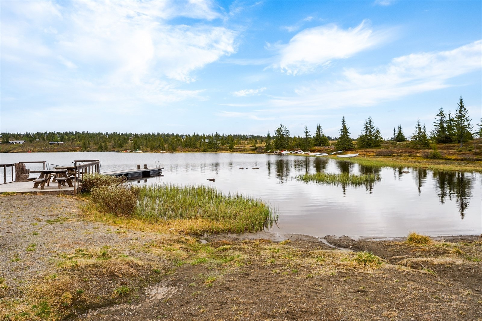 Hytta er i gangavstand fra Ljøsvatnet Galleribilde