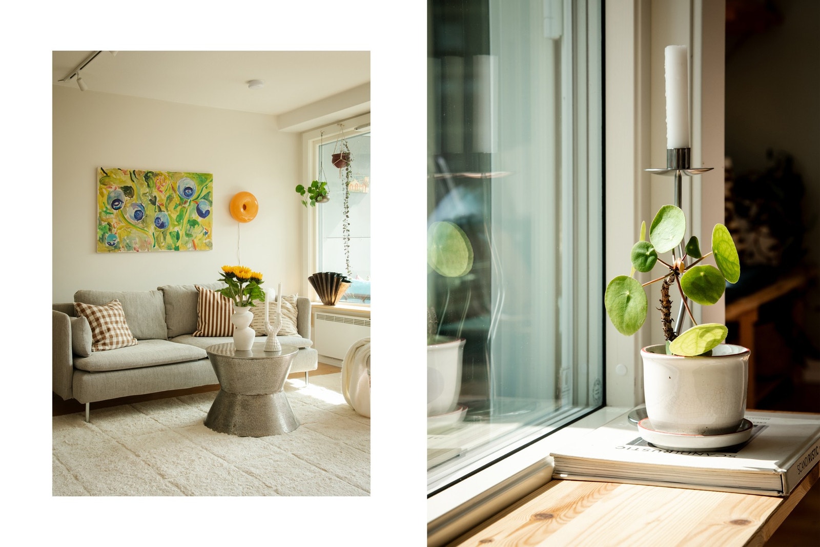 Fra stuen har man et hyggelig utsyn, som bidrar til en lun og trivelig atmosfære. Galleribilde