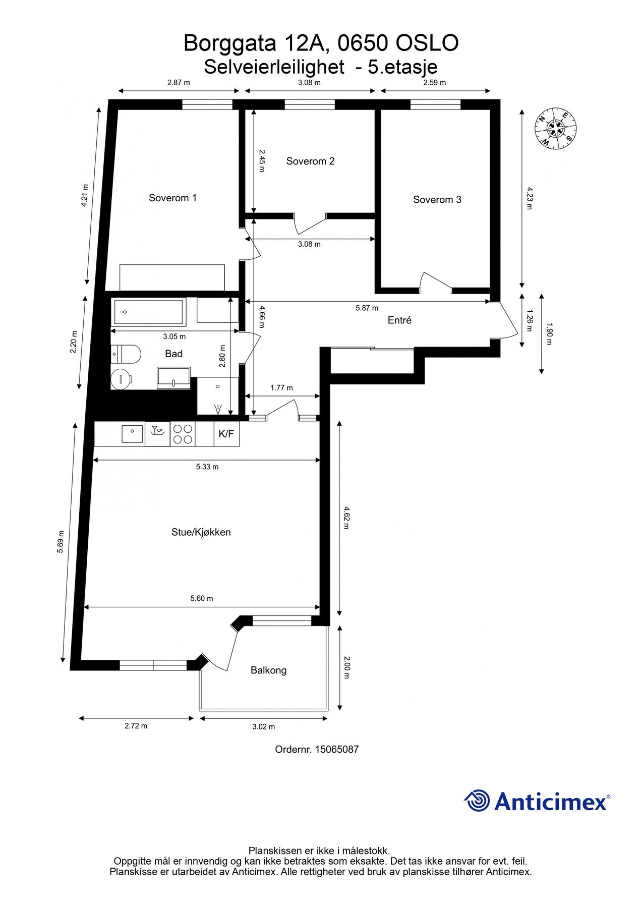 Plantegning. Galleribilde