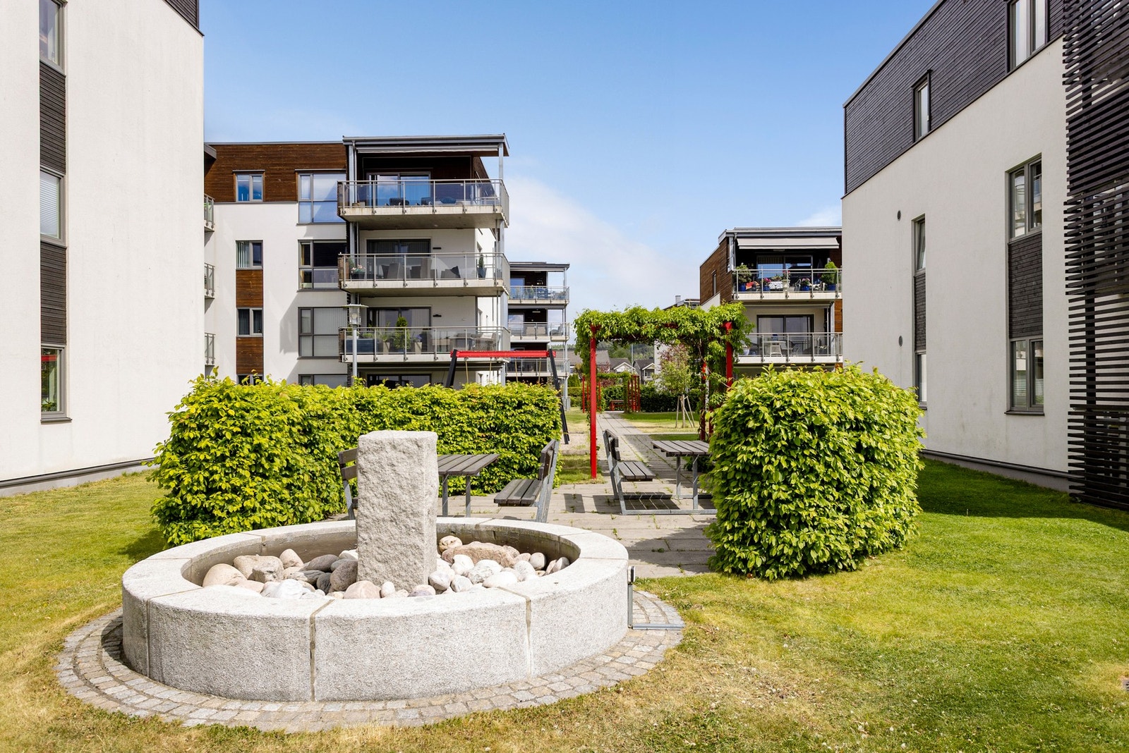 Pent opparbeidede felles områder Galleribilde