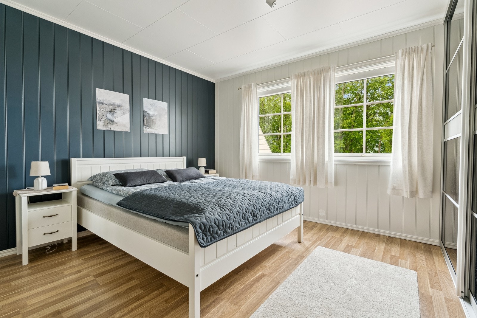 Bustaden har 4 gode soverom Galleribilde