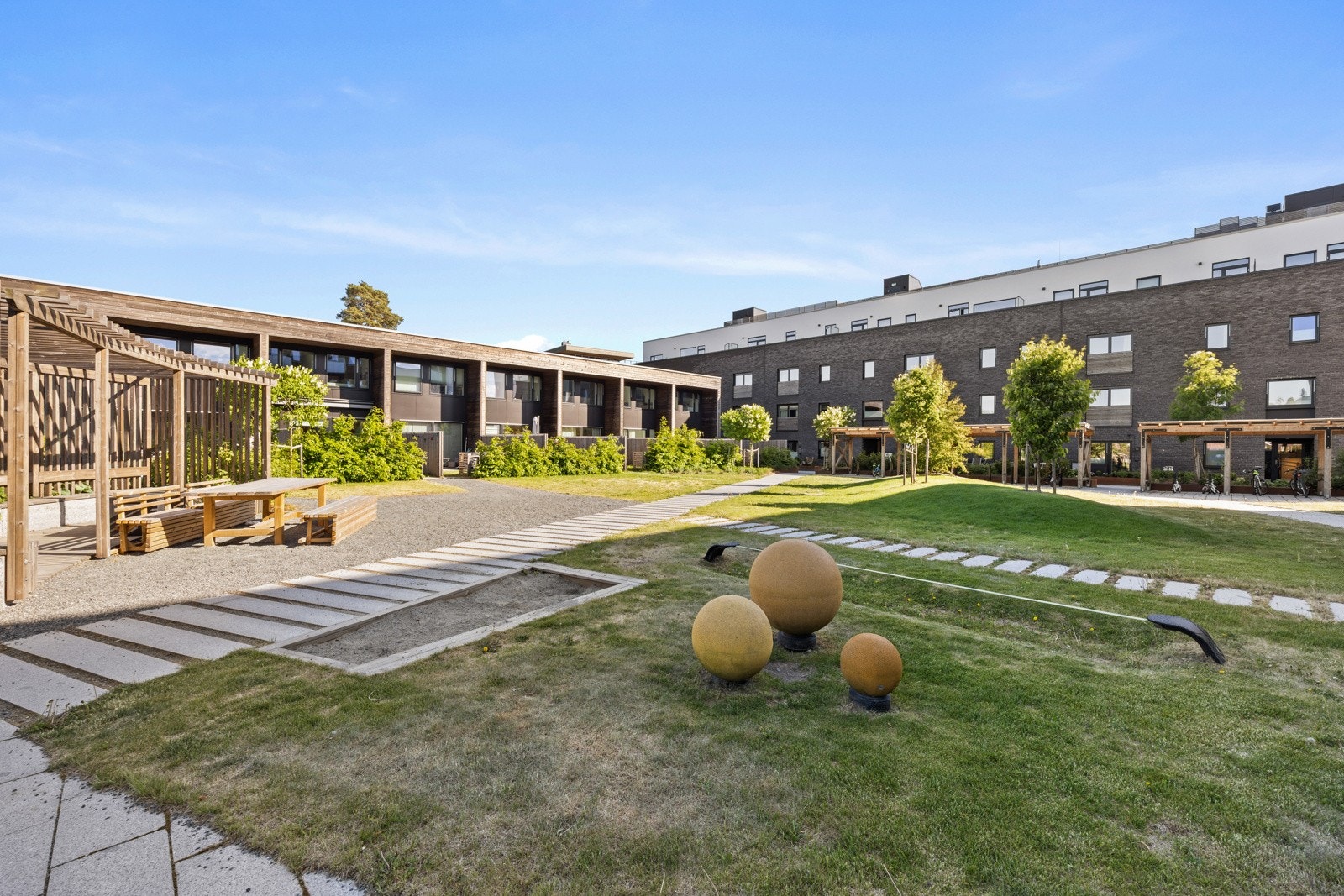 Fellesområdene er pent opparbeidet og passer perfekt for de små! Galleribilde