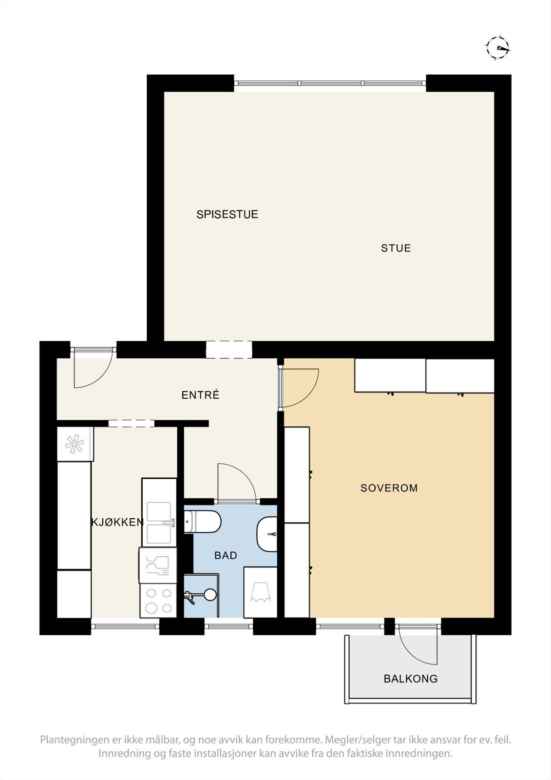 Plantegning. Galleribilde