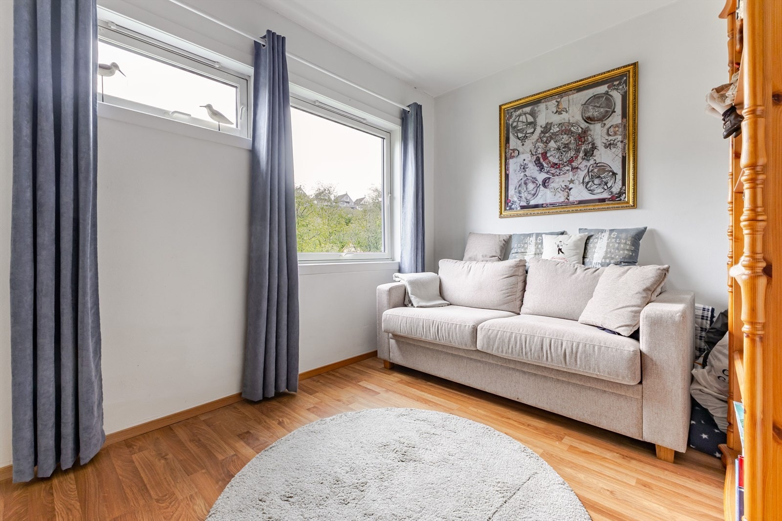 Soverom 2 er også av god størrelse. Galleribilde