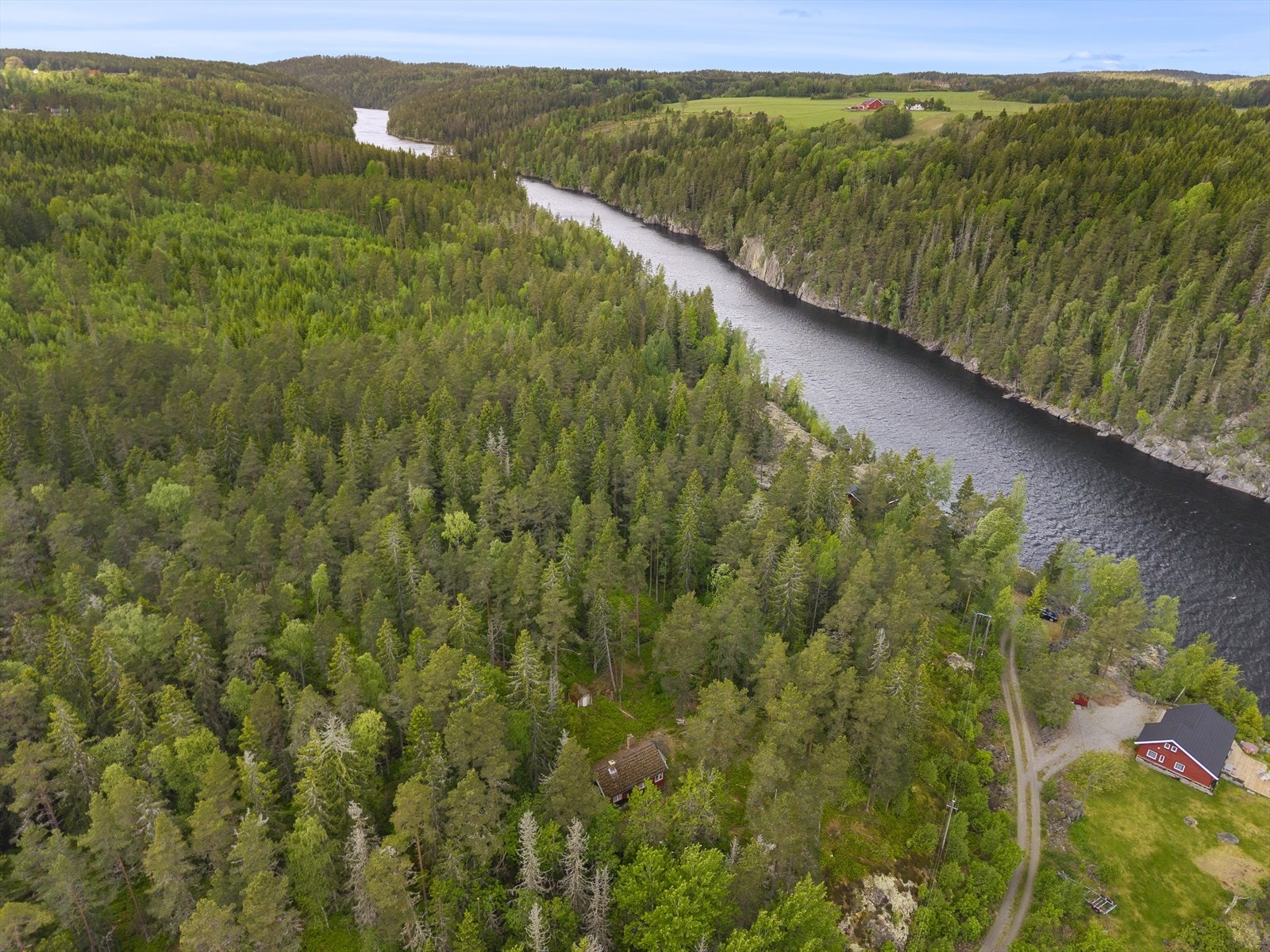 Dronefoto Galleribilde