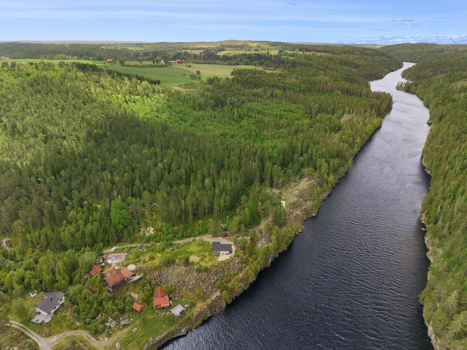 Dronefoto Galleribilde