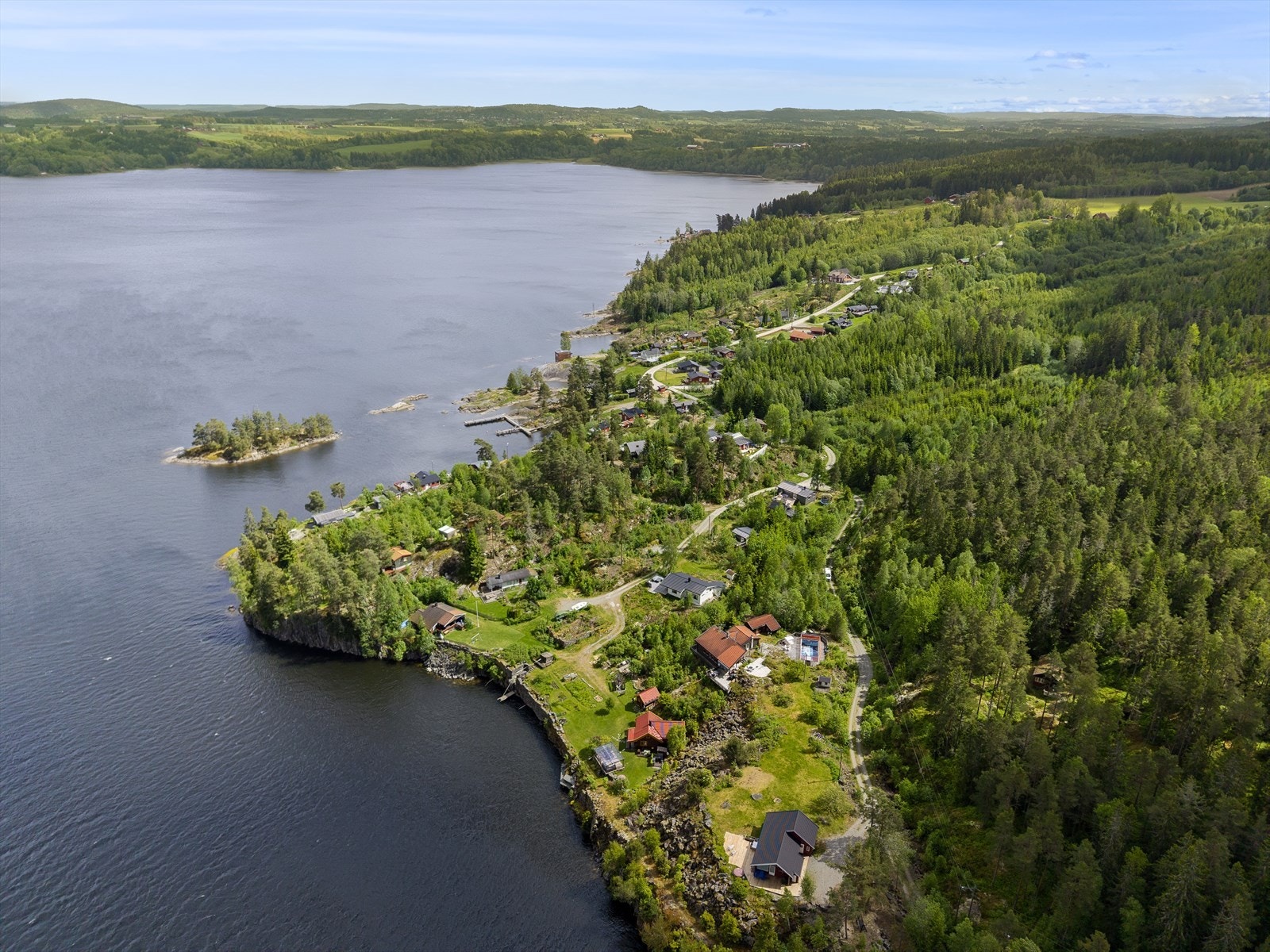 Dronefoto Galleribilde