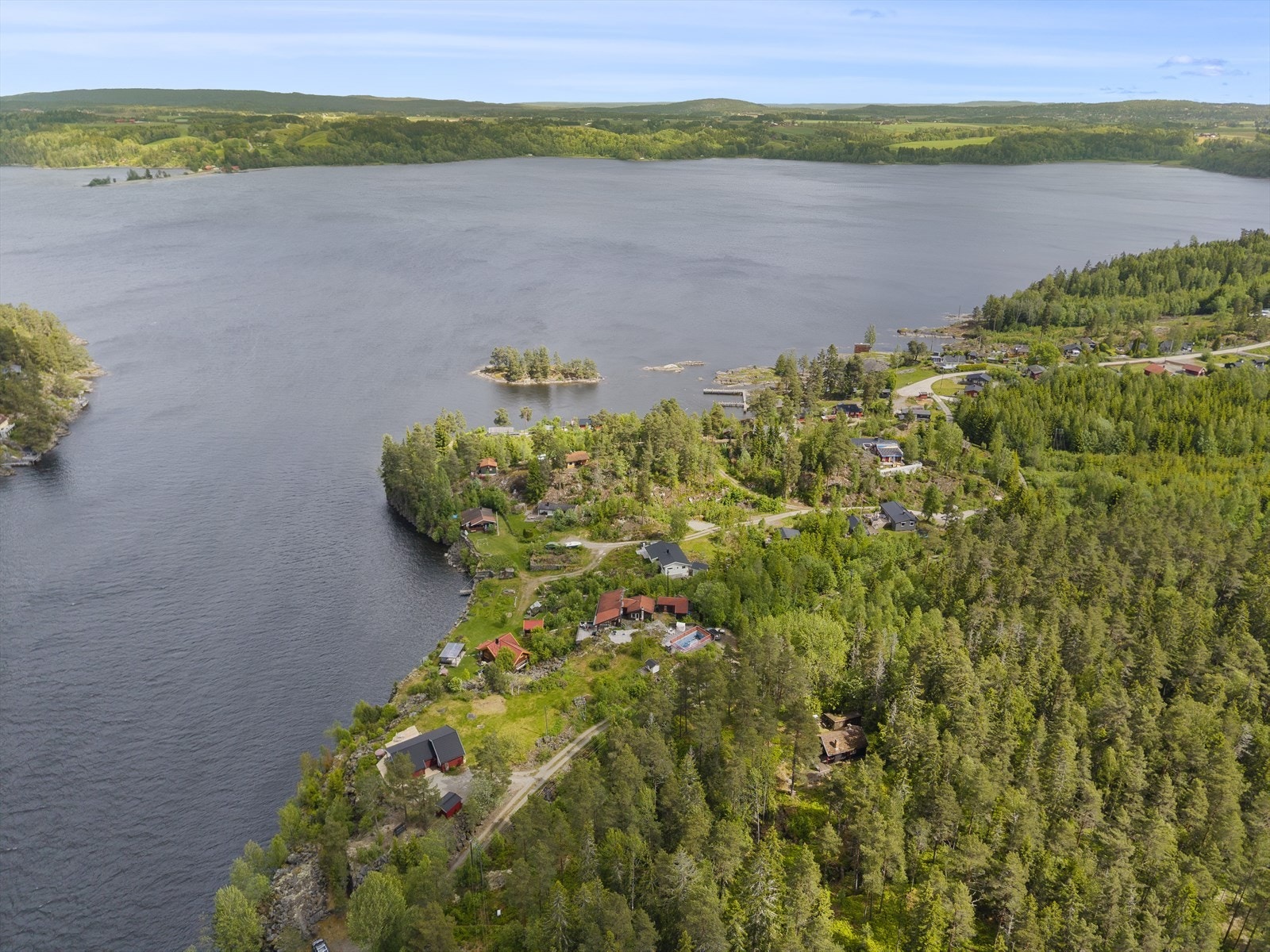 Dronefoto Galleribilde
