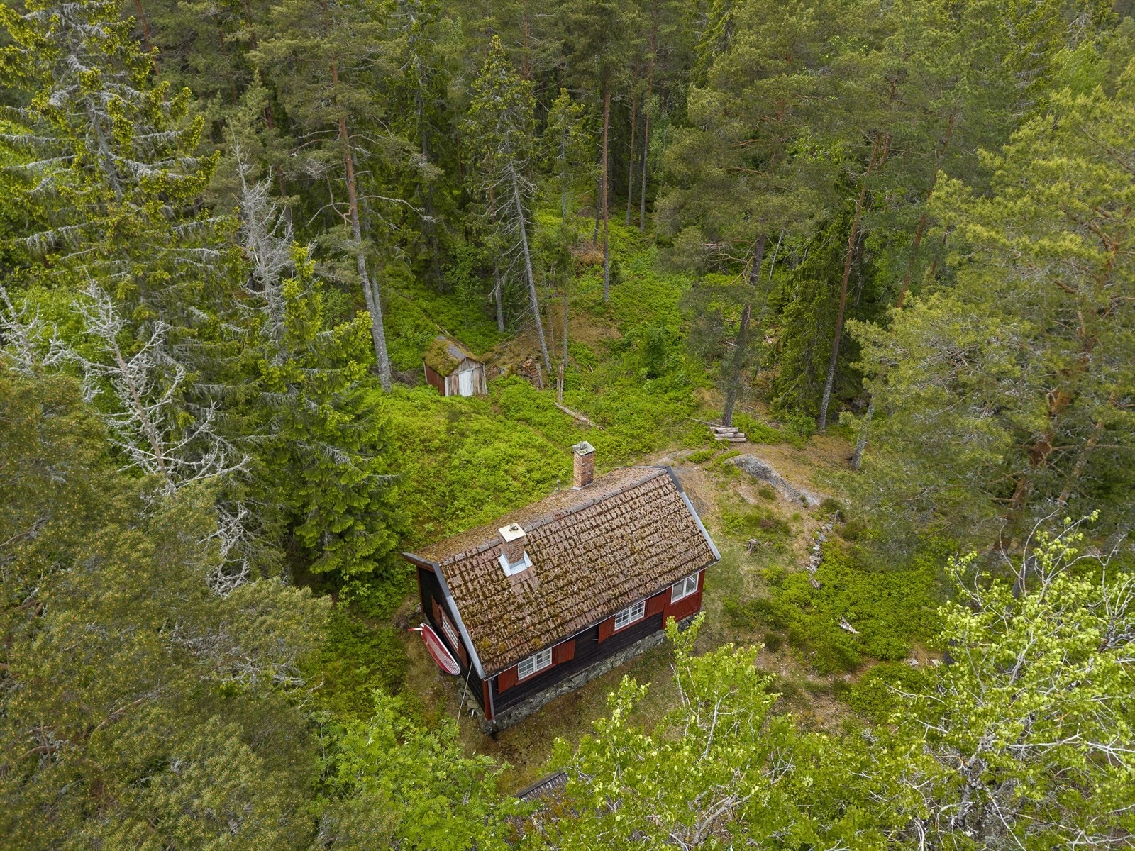Dronefoto Galleribilde