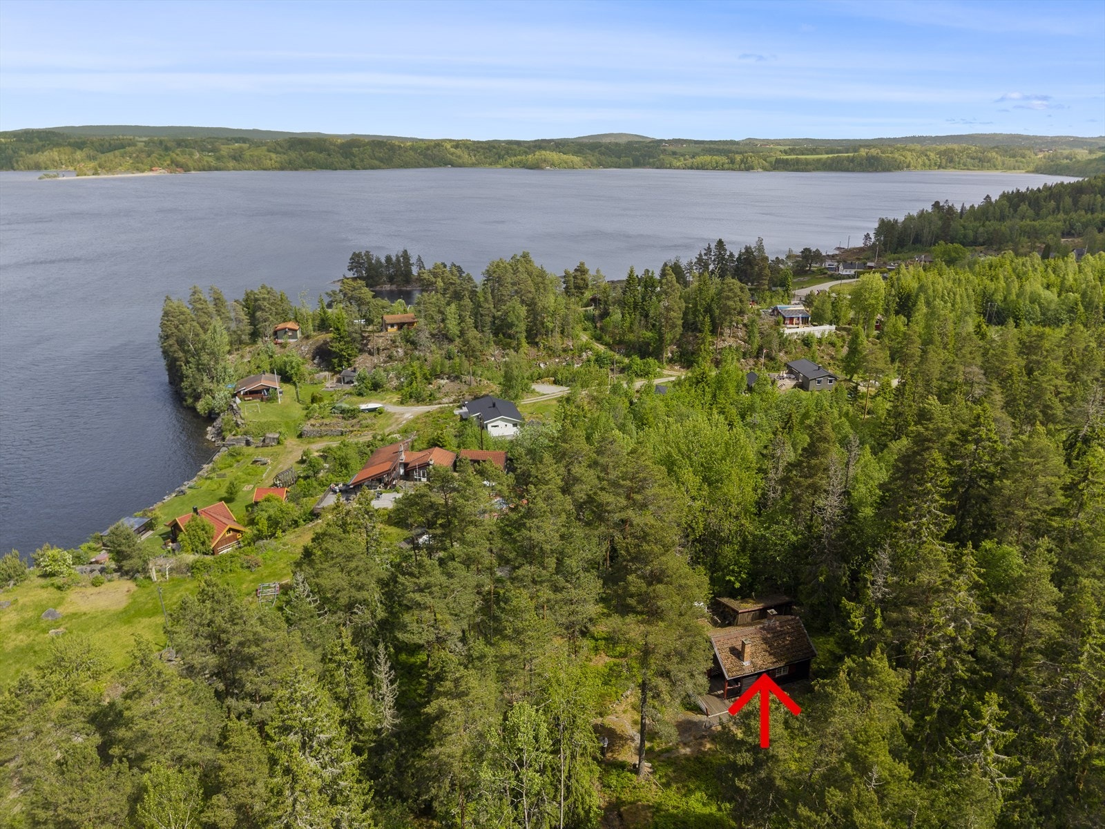 Dronefoto Galleribilde
