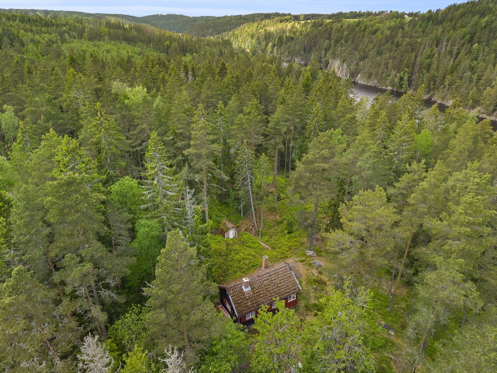 Dronefoto Galleribilde