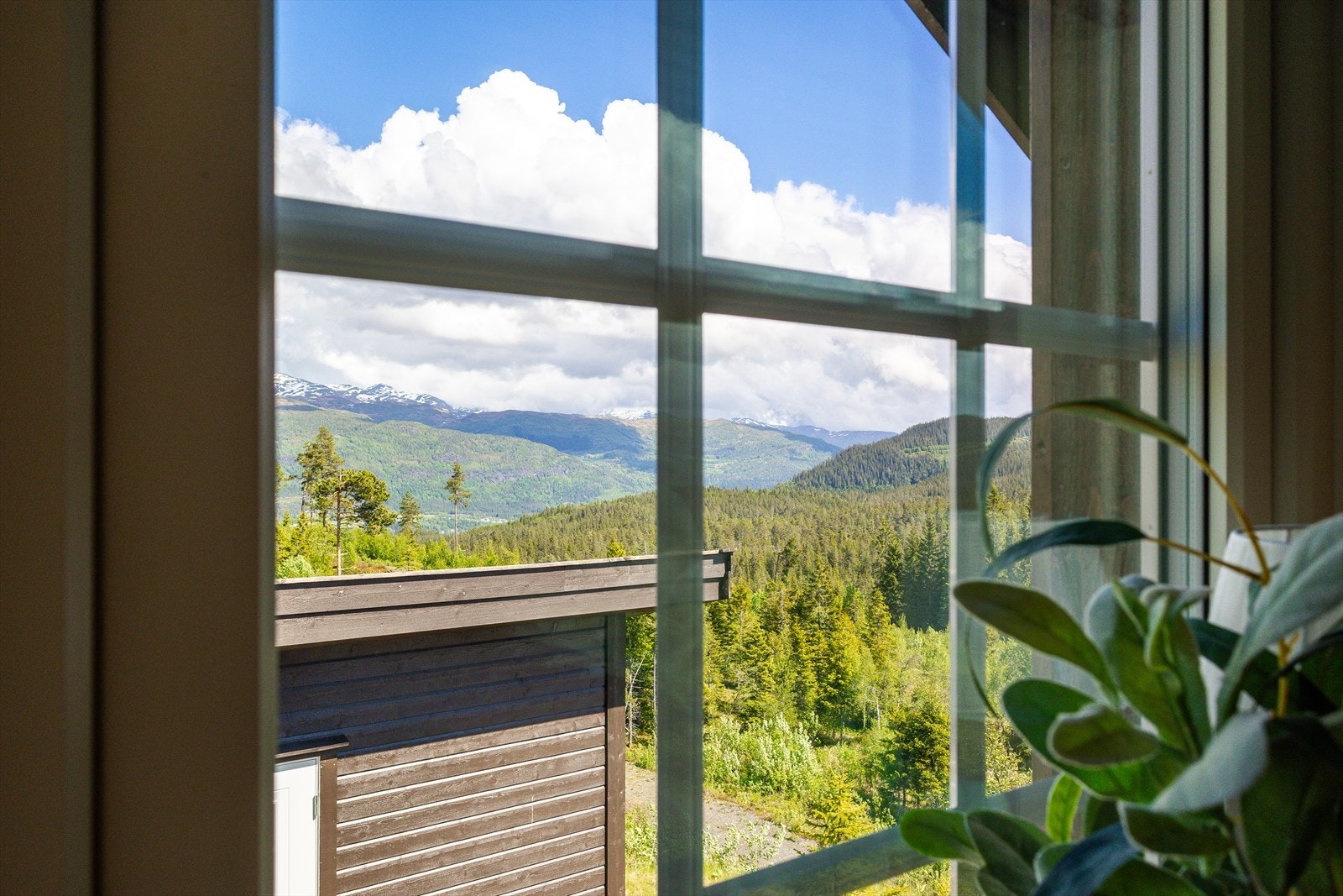 Nydelig utsikt fra hemsrom. Galleribilde