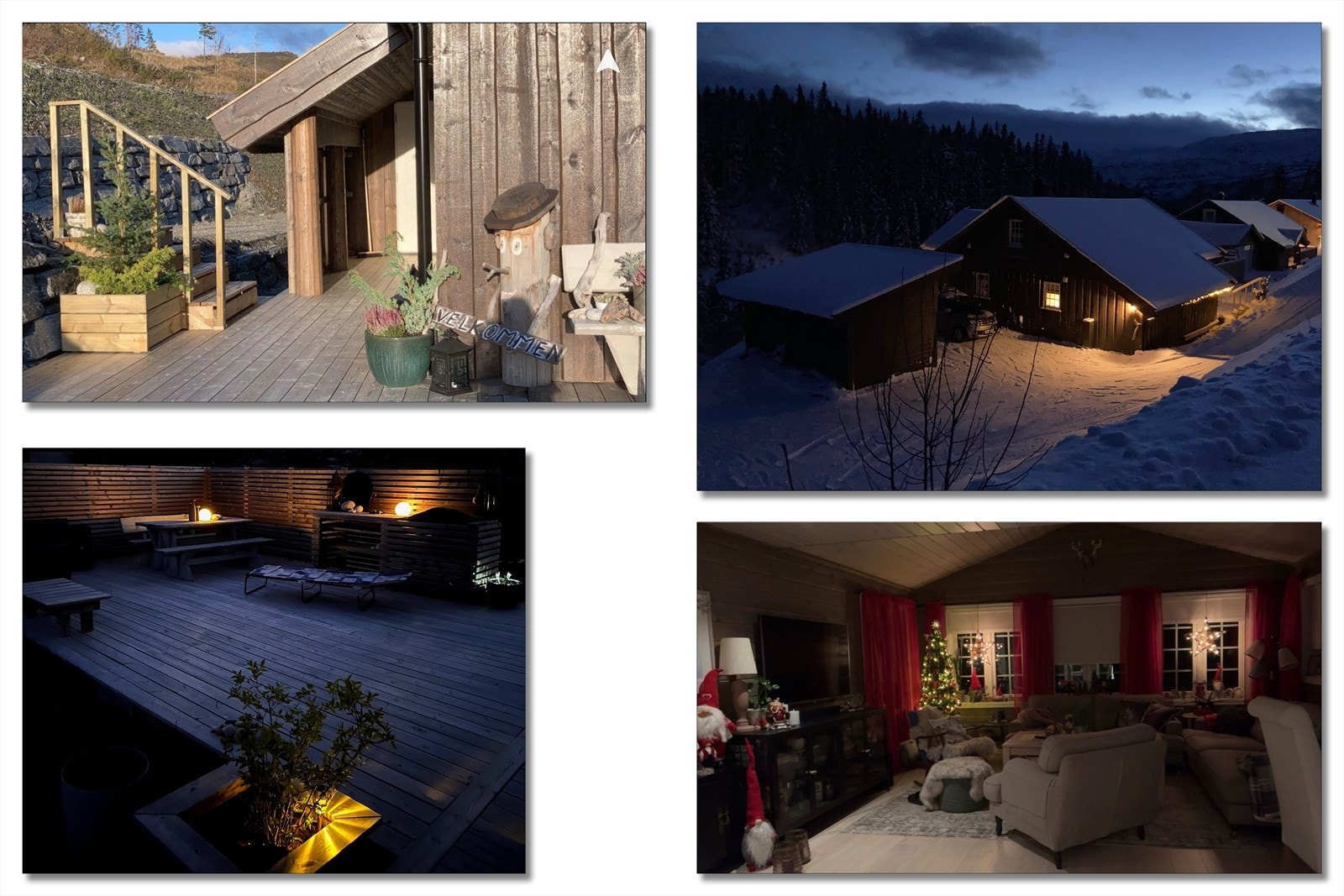 Stemning på hytta, private bilder. Galleribilde