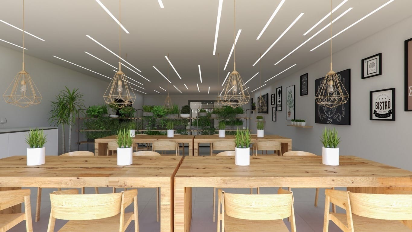 Felles område, stort kjøkken Galleribilde