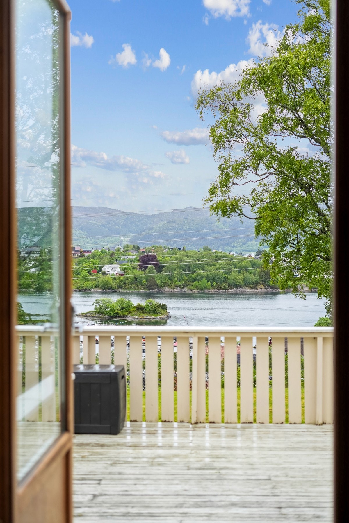 Detaljfoto utsikt. Galleribilde