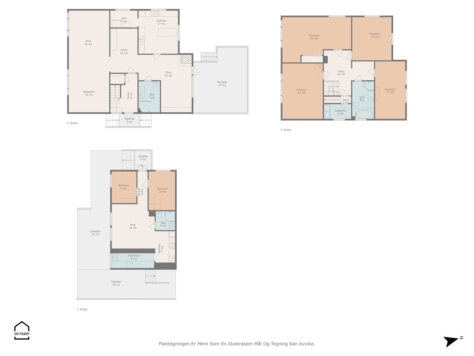 Komplett plantegning. Galleribilde