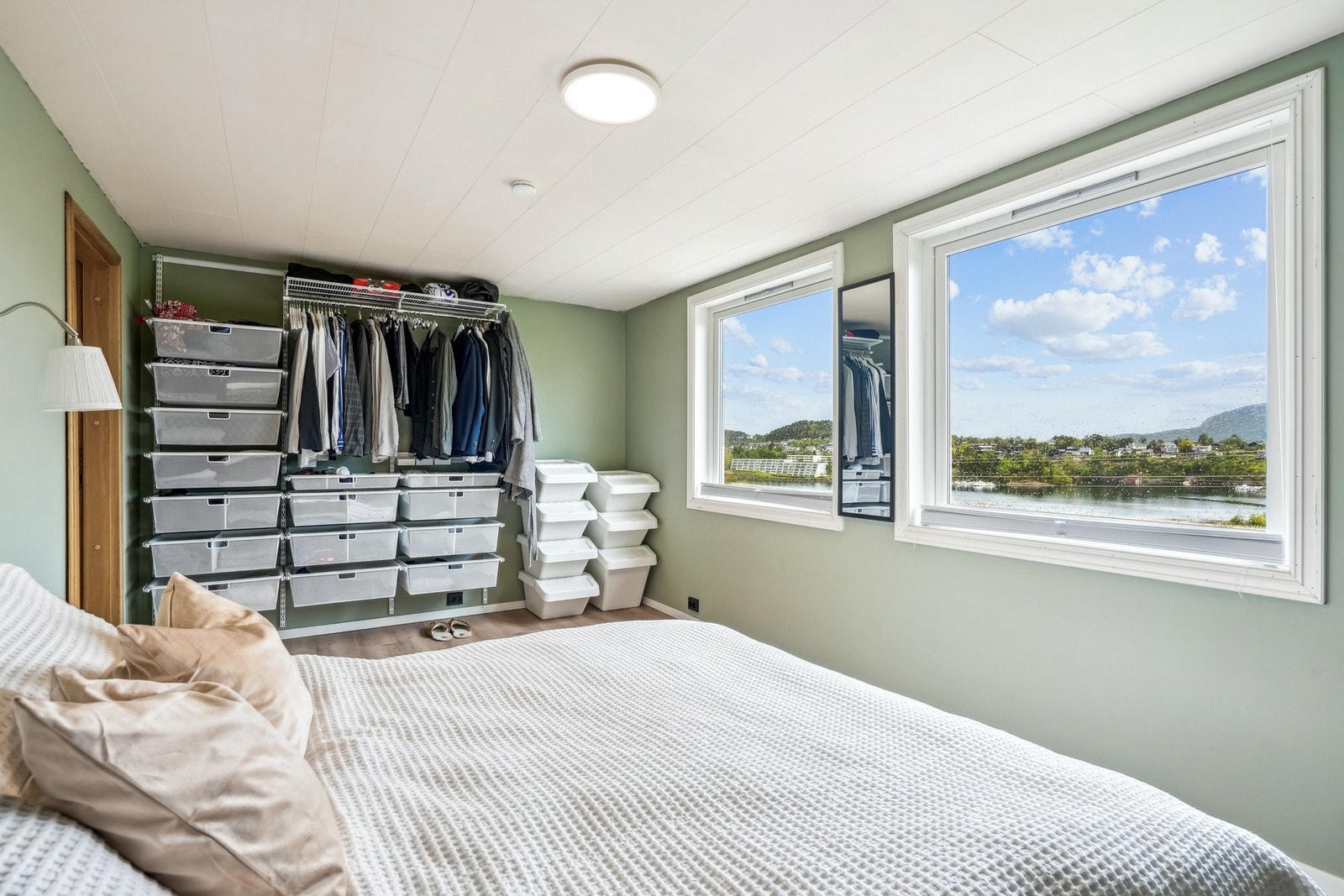 Her kan du våkne til flott utsikt hver morgen. Galleribilde