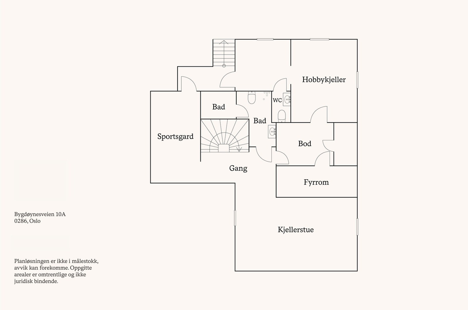 Kjelleretasje Galleribilde