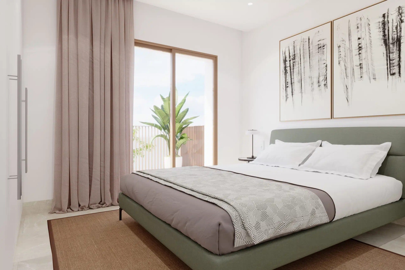 Soverom med eget bad Galleribilde