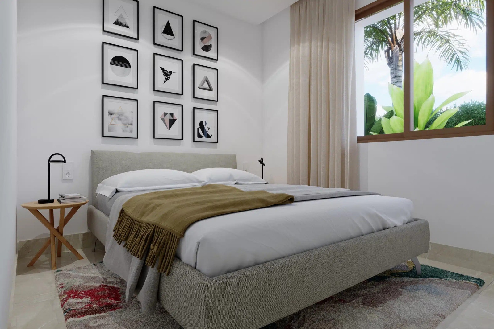 Soverom med eget bad Galleribilde