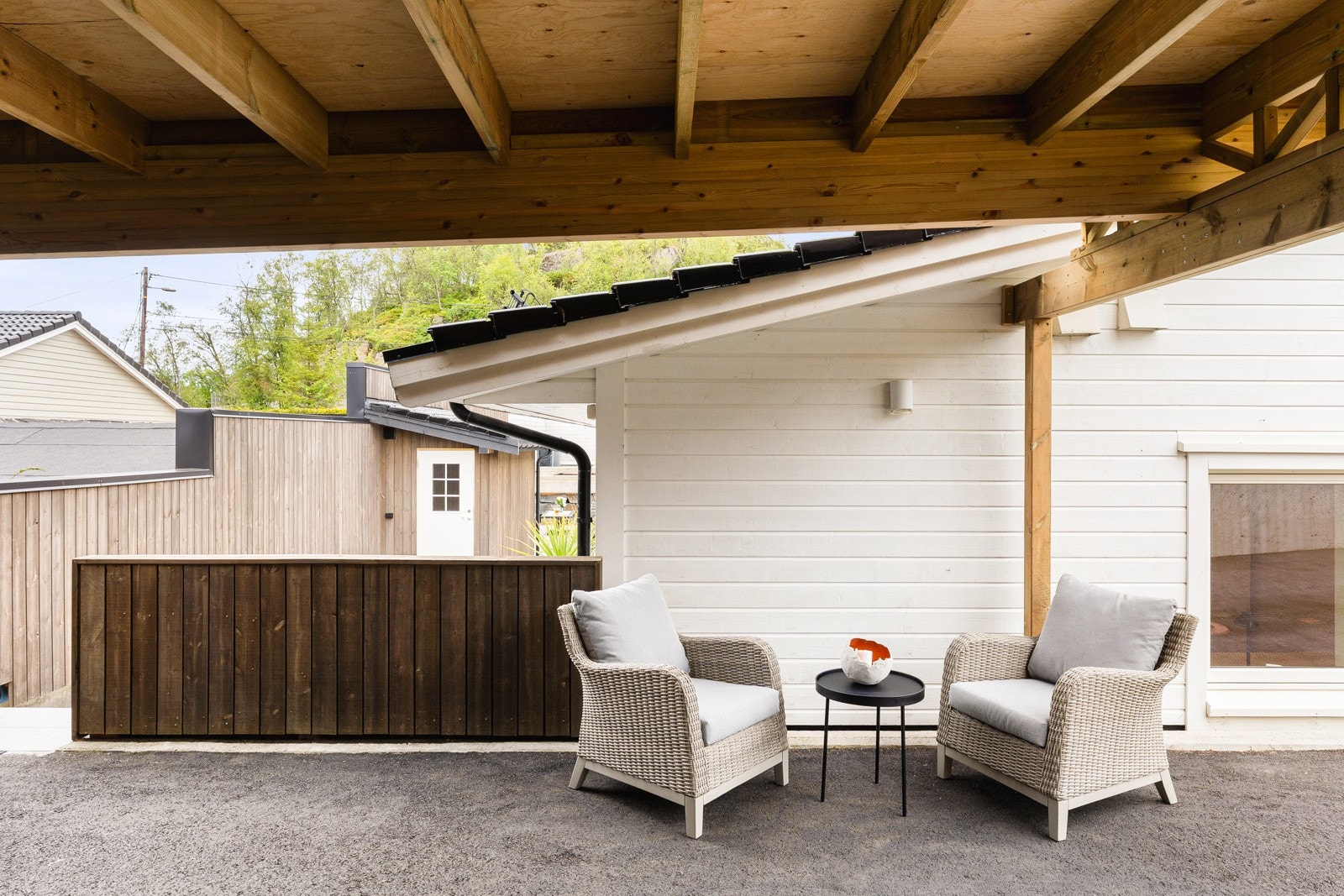 Plass til sittegruppe. Galleribilde