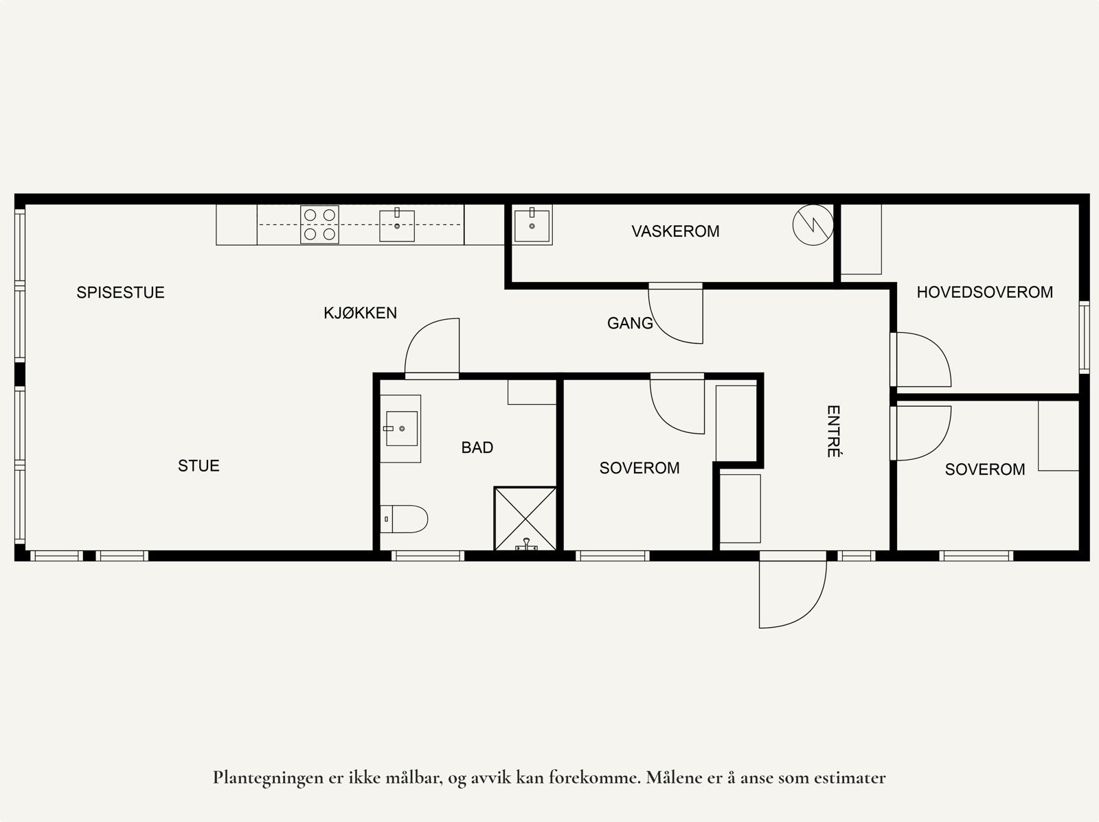 Plantegning. Galleribilde
