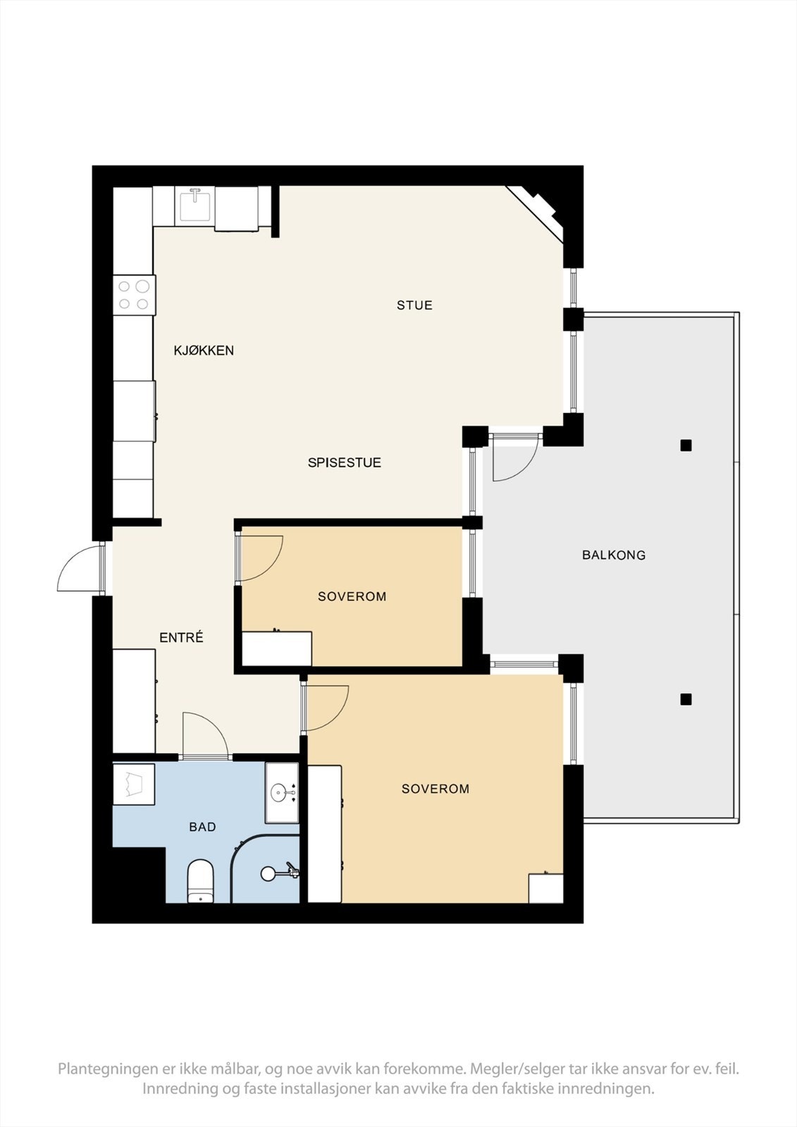 Plantegning Galleribilde