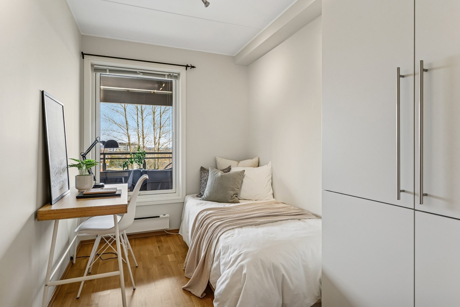 Soverom 2 kan brukes som barnerom, kontor eller gjesterom. Galleribilde