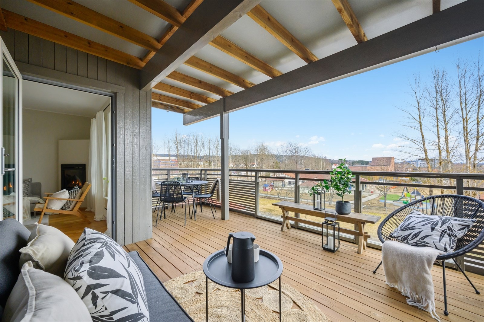 Nydelig utsikt mot nærområdet! Galleribilde