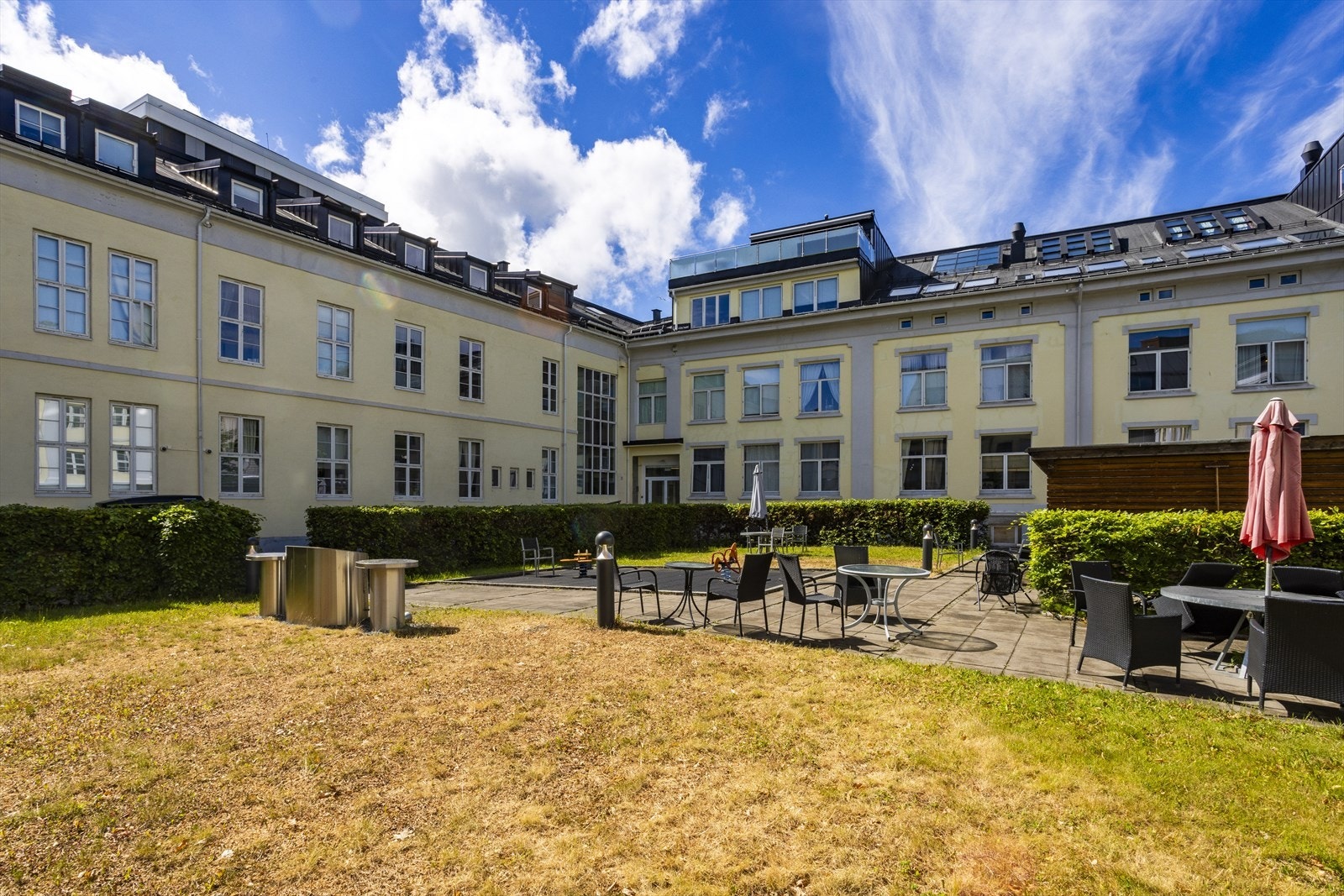 Borettslaget har flotte fellesområder som innbyr til sosialt samvær og godt naboskap. Galleribilde