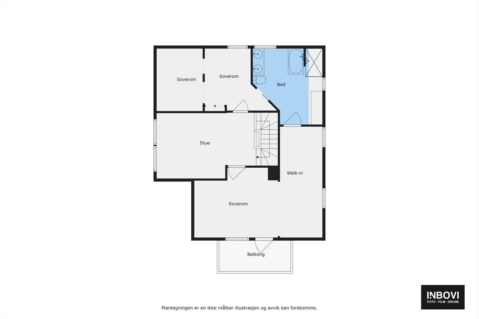 Plantegning 2. etg. Galleribilde